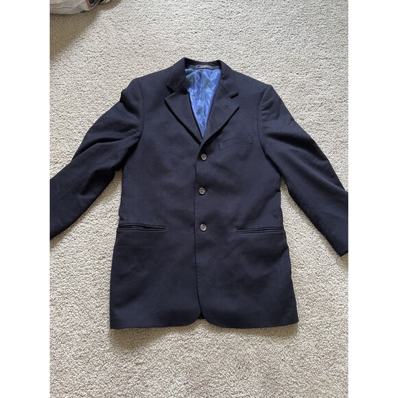 Arnold Brant Mens 100% Loro Piana Cashmere 3-Button Blazer Sport Coat Jacket 40R - Picture 1 of 11